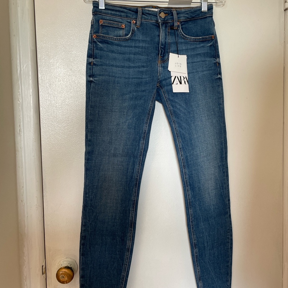 Zara Women's Denim Skinny Jeans
